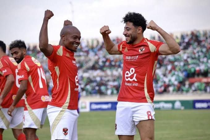 كاف يجيب على طلب الأهلي بخصوص استلام درع الدوري المصري خلال مباراة جورماهيا