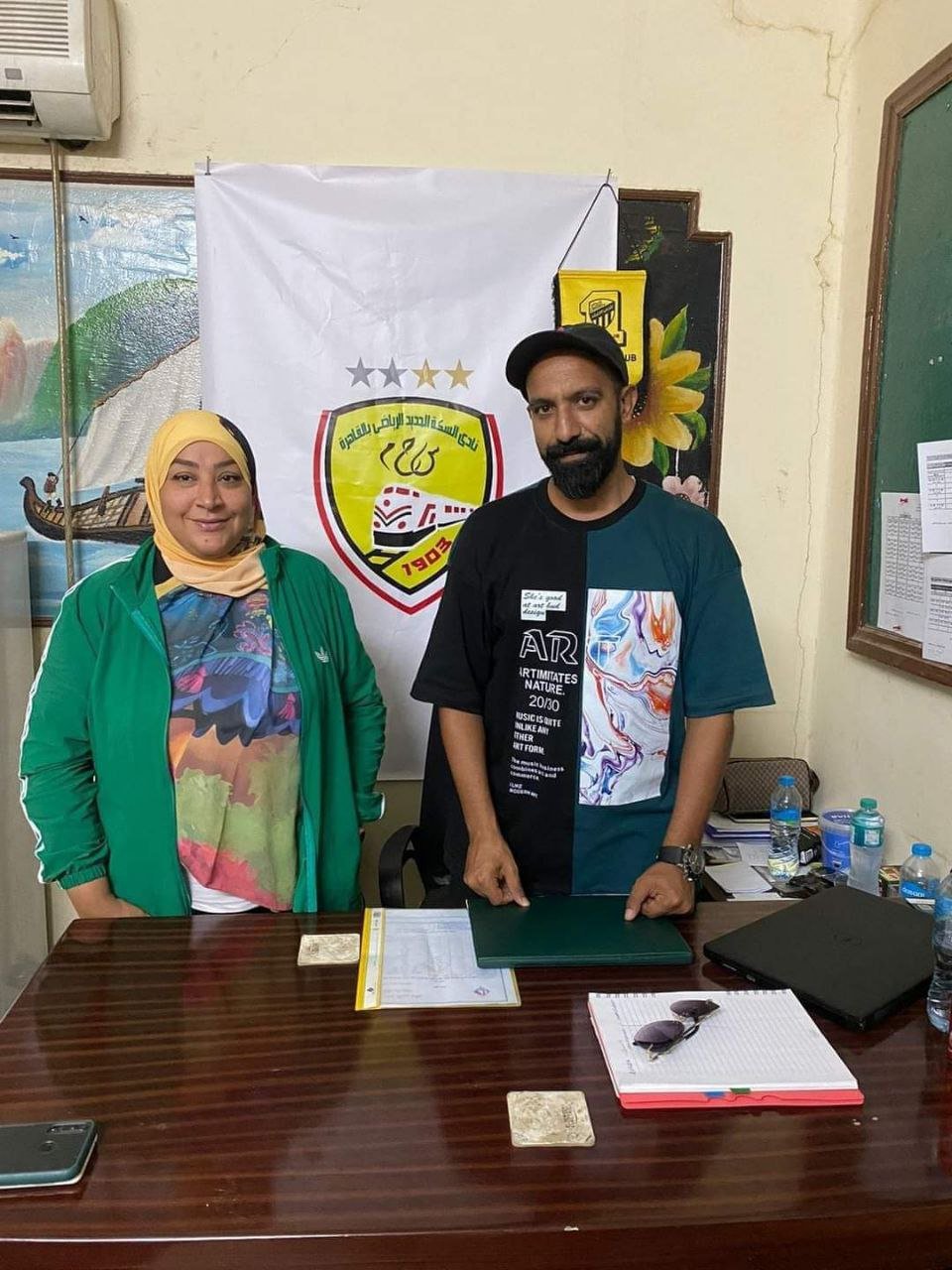 السكة الحديد يتعاقد مع سماح حمزة مديرة للتعاقدات بقطاع الناشئين والبراعم